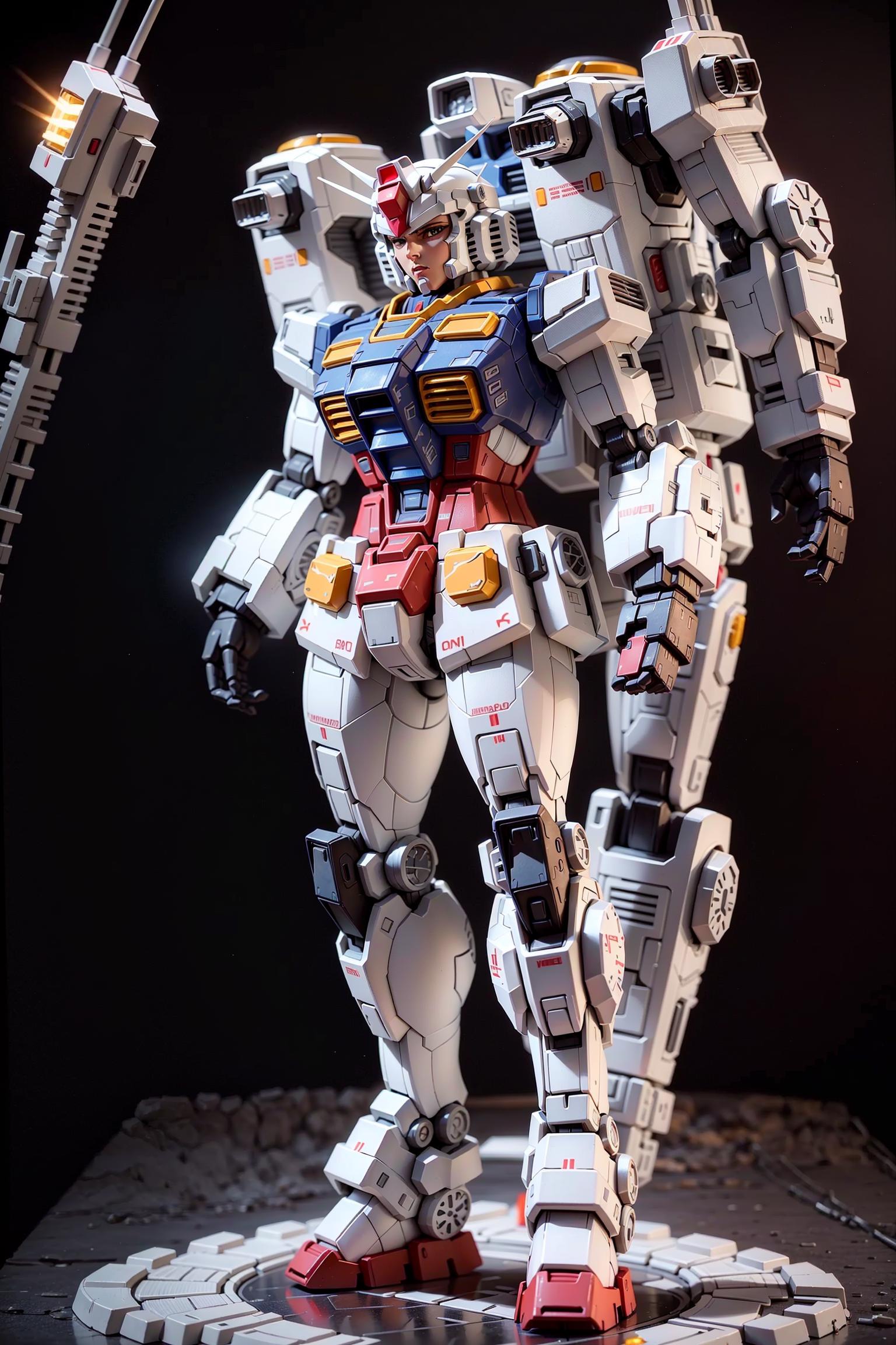Gundam RX78-2 outfit style 高达RX78-2外观风格 image by ttplanet