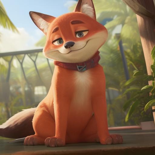 zootopia nick 疯狂动物城 尼克 image by HHZX