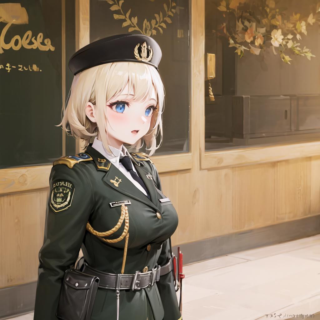 military uniform lora image by FlowerMoonNight