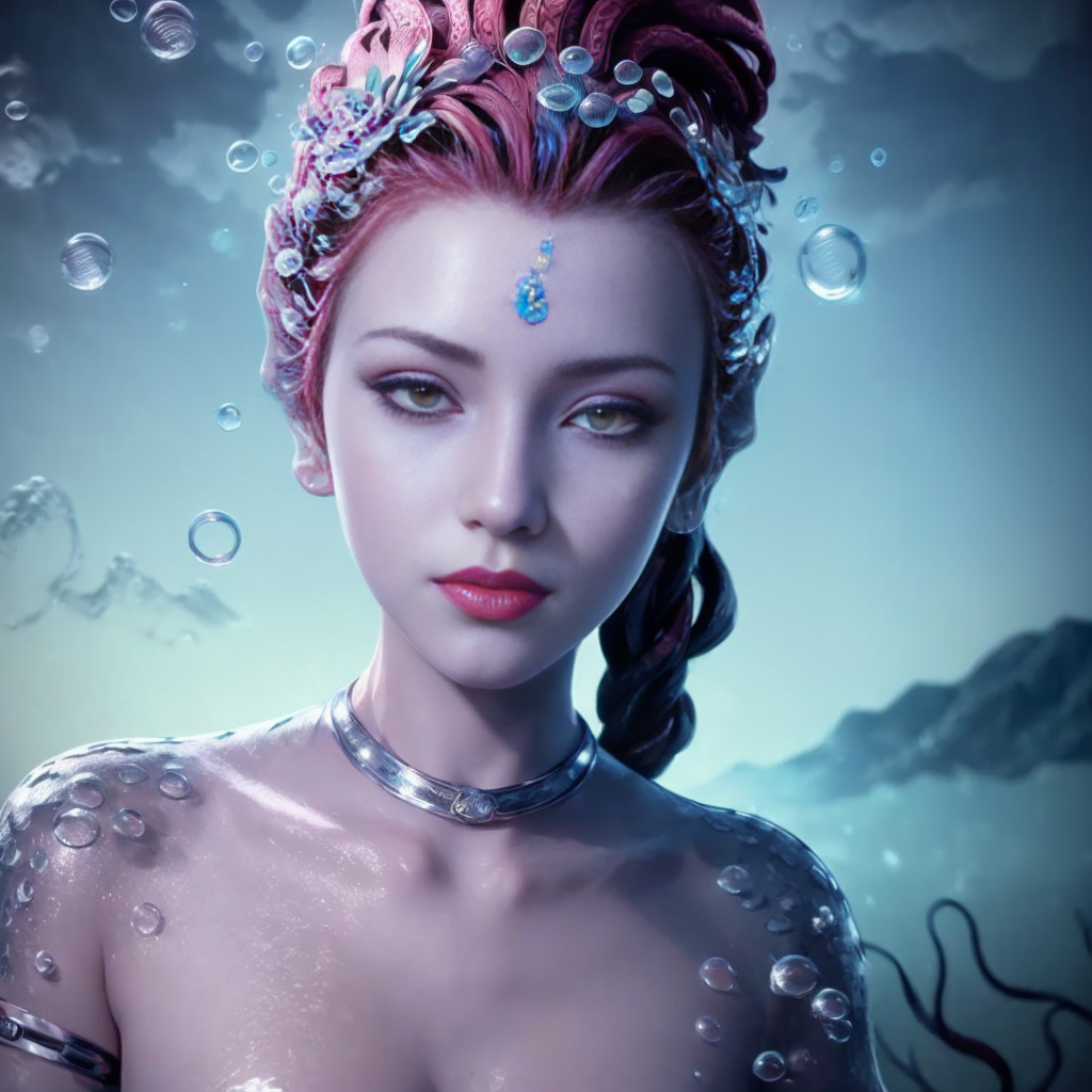 chinese mermaid-mermaid-Kraken 美人鱼|鲛人@spz image by saiJi