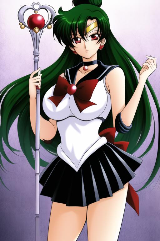 Setsuna Meiou ( Sailor Pluto Fanart ) - Sailor Moon image by knxo