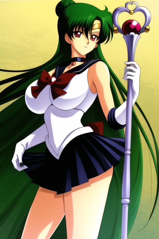 Setsuna Meiou ( Sailor Pluto Fanart ) - Sailor Moon image by knxo