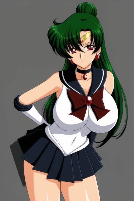 Setsuna Meiou ( Sailor Pluto Fanart ) - Sailor Moon image by knxo