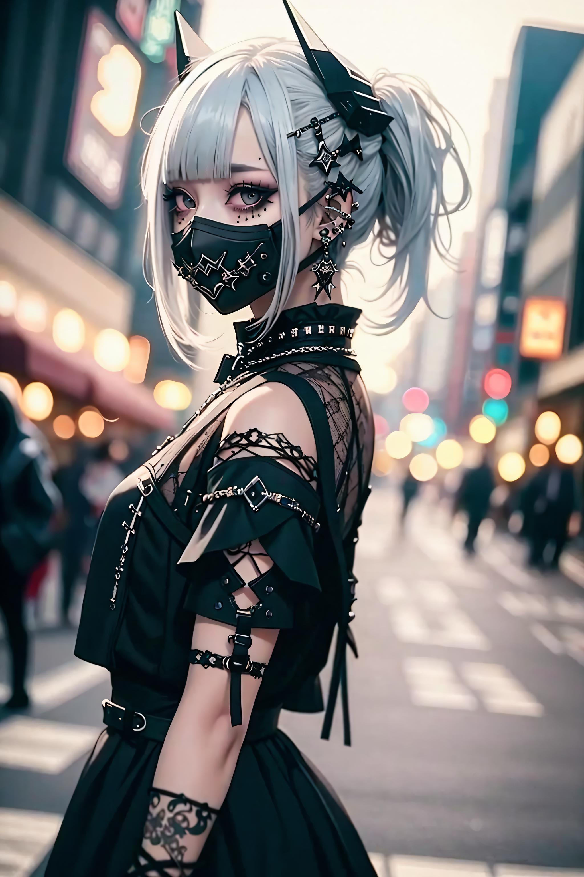 Gothic Punk Girl image by xiaozhijason