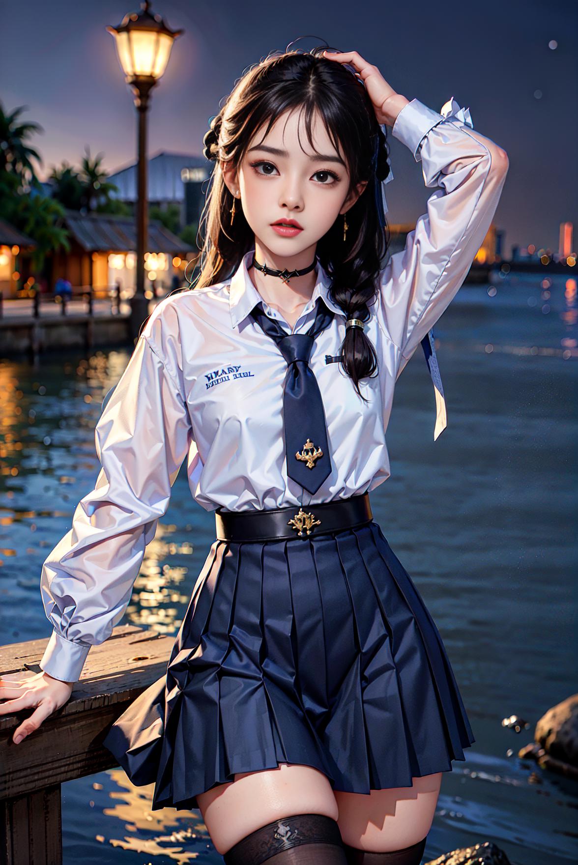 Thai High school uniform image by SalmonRK