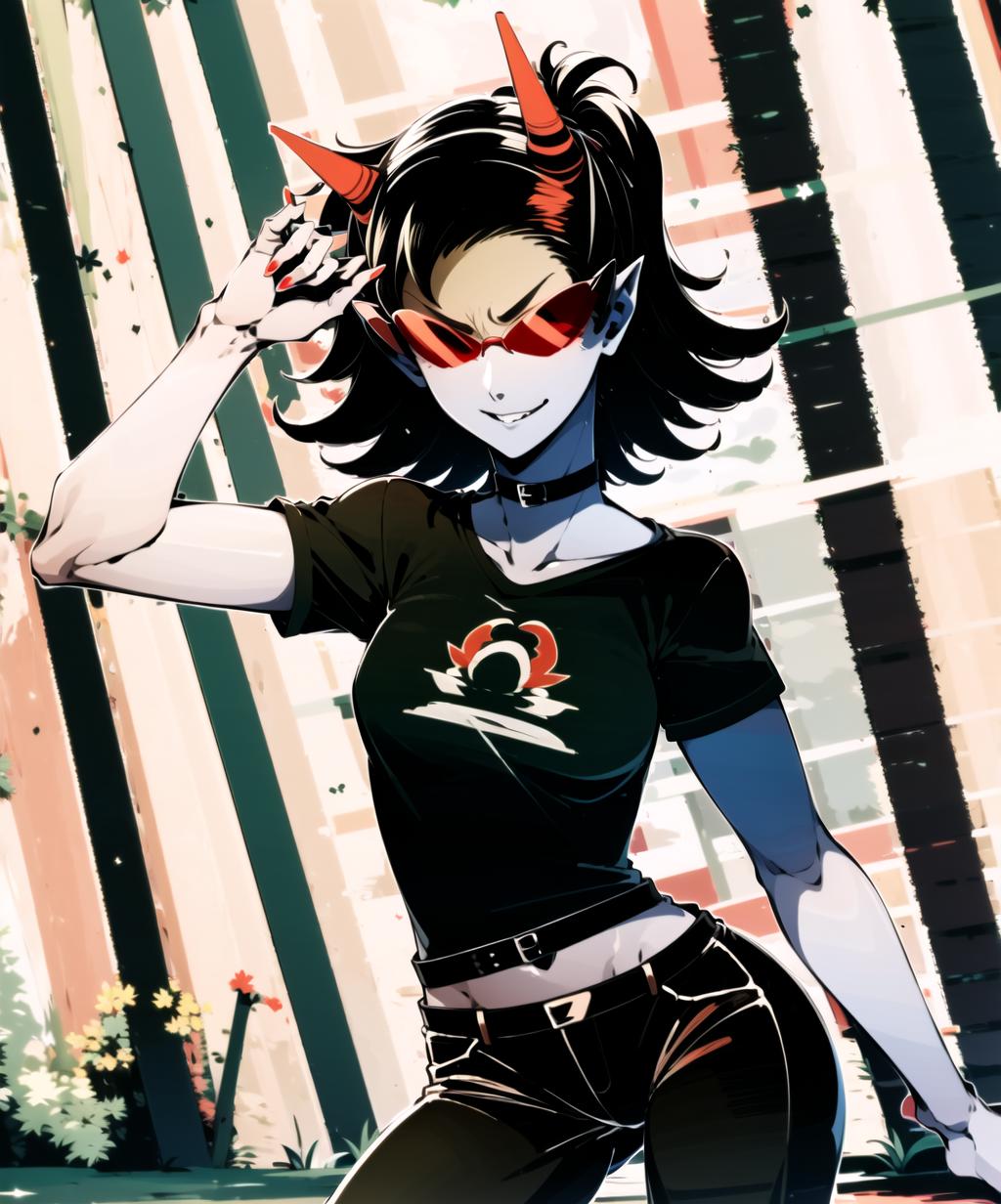 Terezi Pyrope (Homestuck) LoRA image by Homestuckian413