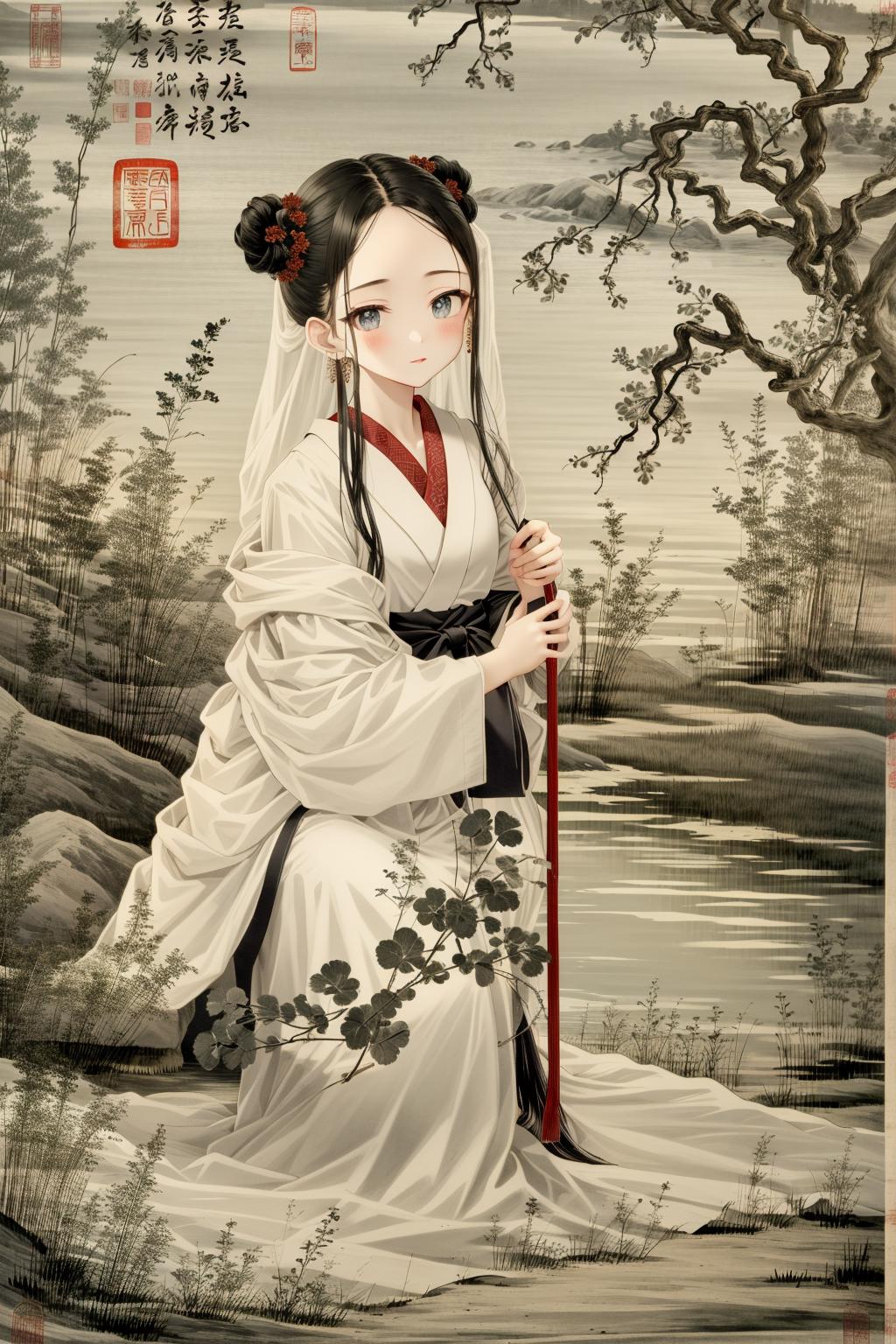Tang Bohu's Painting Style LORA 唐伯虎画风劳拉 image by TangBohu