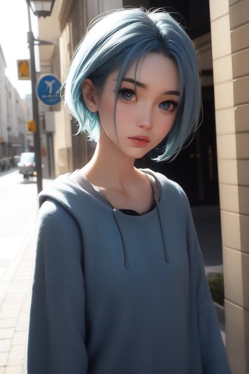 AI model image by 10hai