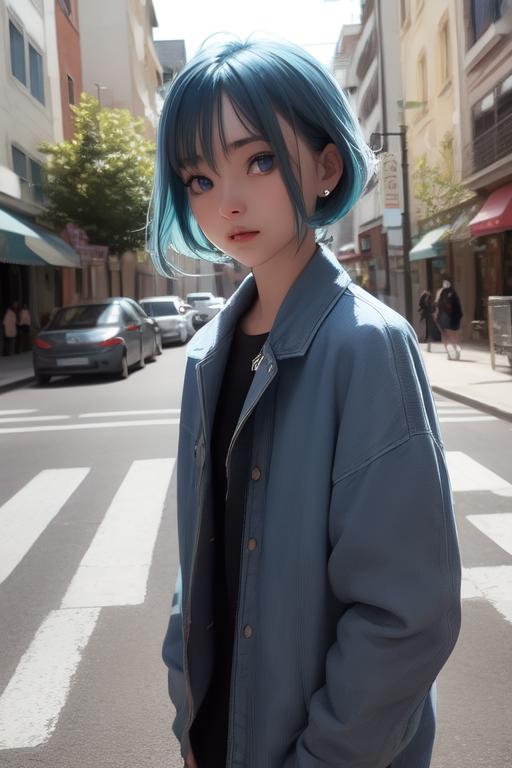 AI model image by 10hai