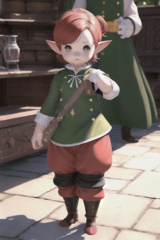 Lalafell [FFXIV] image by wolfofragnarok