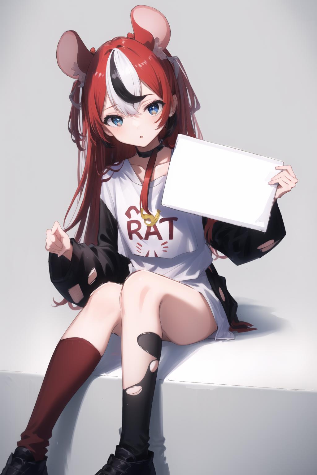 Anime Girls Holding Signs image by PettankoPaizuri