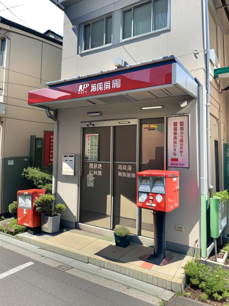 郵便局 Japan Post Office image by swingwings