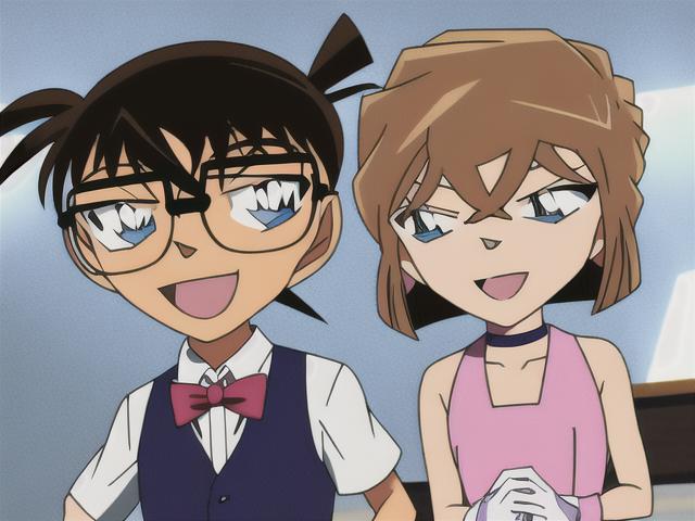 Conan x Haibara (柯南x灰原) | 名侦探柯南 image by Monkey_D_Luffy