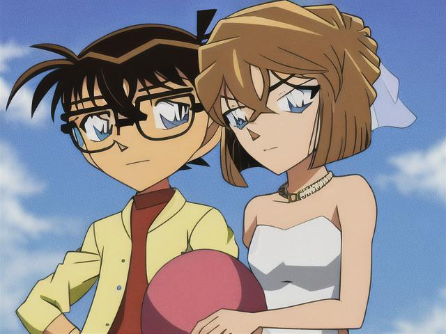 Conan x Haibara (柯南x灰原) | 名侦探柯南 image by Monkey_D_Luffy