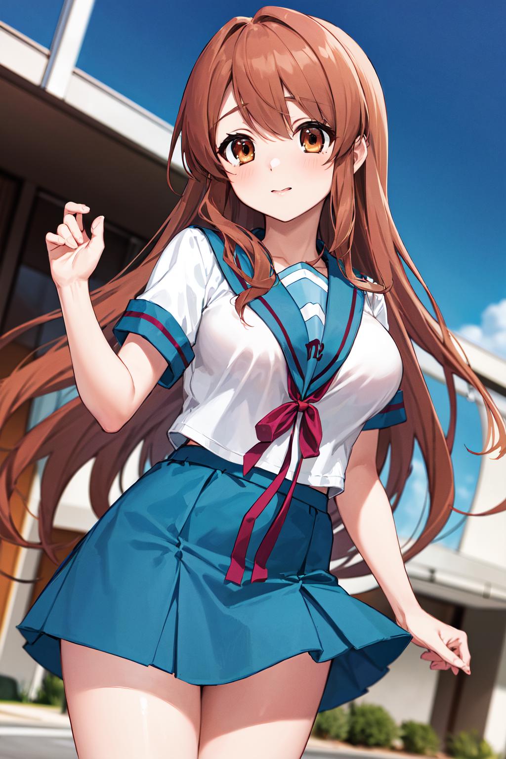 Asahina Mikuru 朝比奈みくる / Suzumiya Haruhi Series image by h_madoka