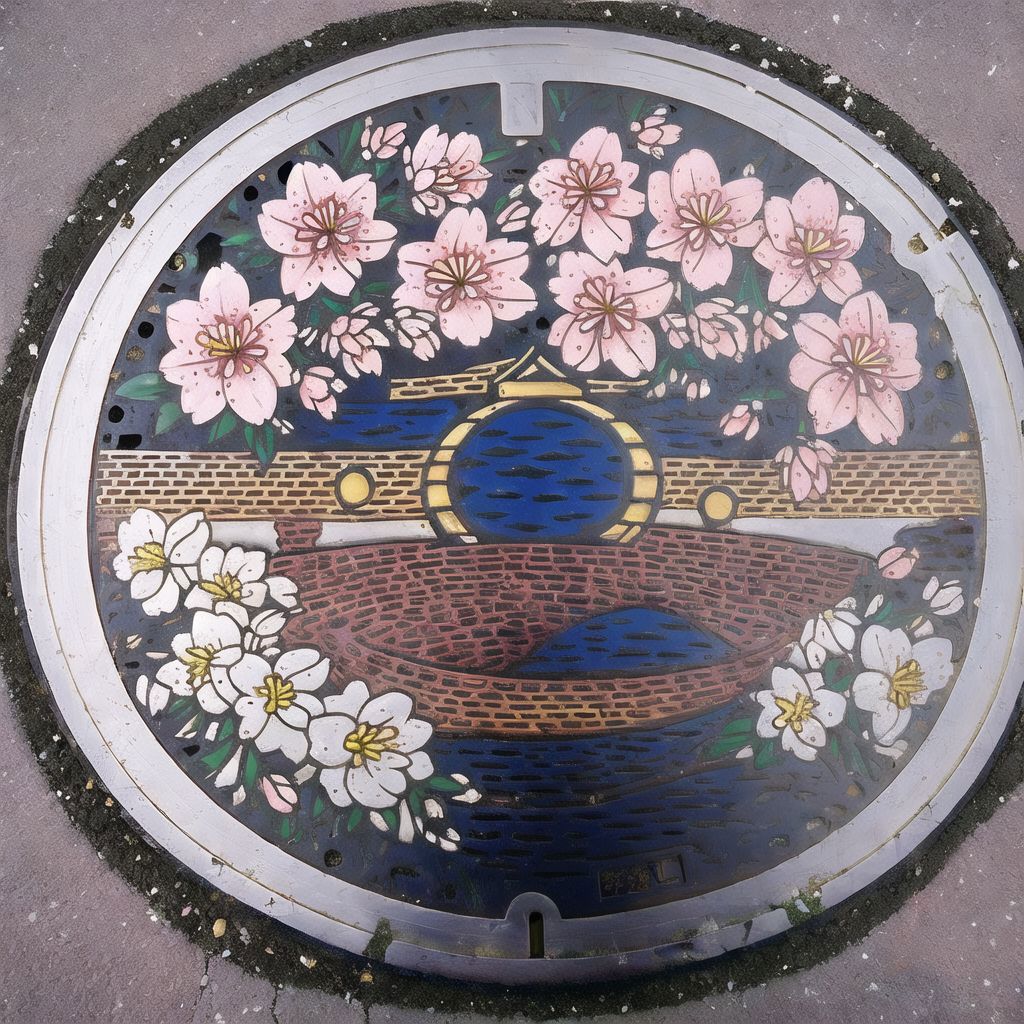 Japanese manhole cover image by dobrosketchkun