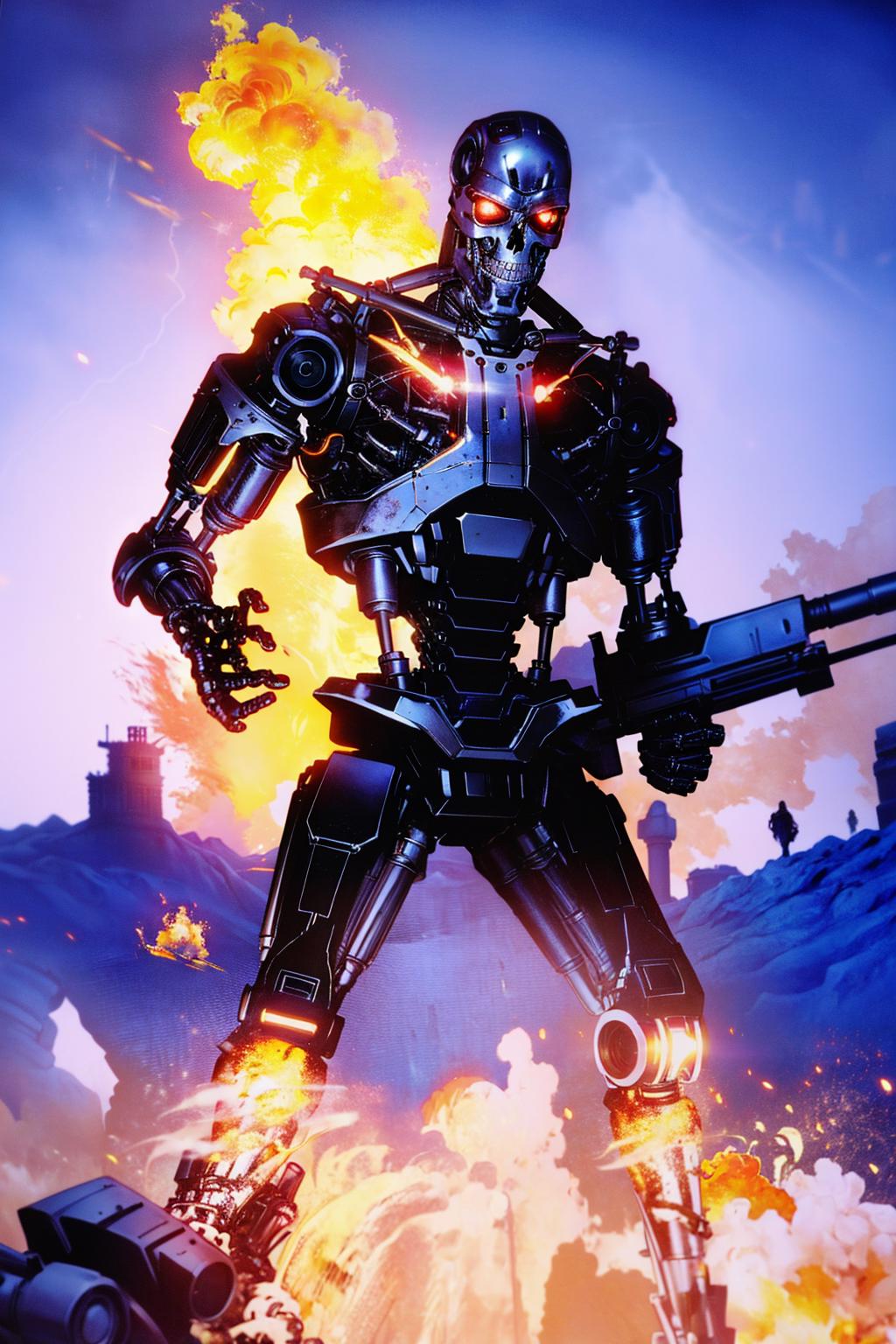 T800 Terminator Endoskeleton image by ArchAngelAries