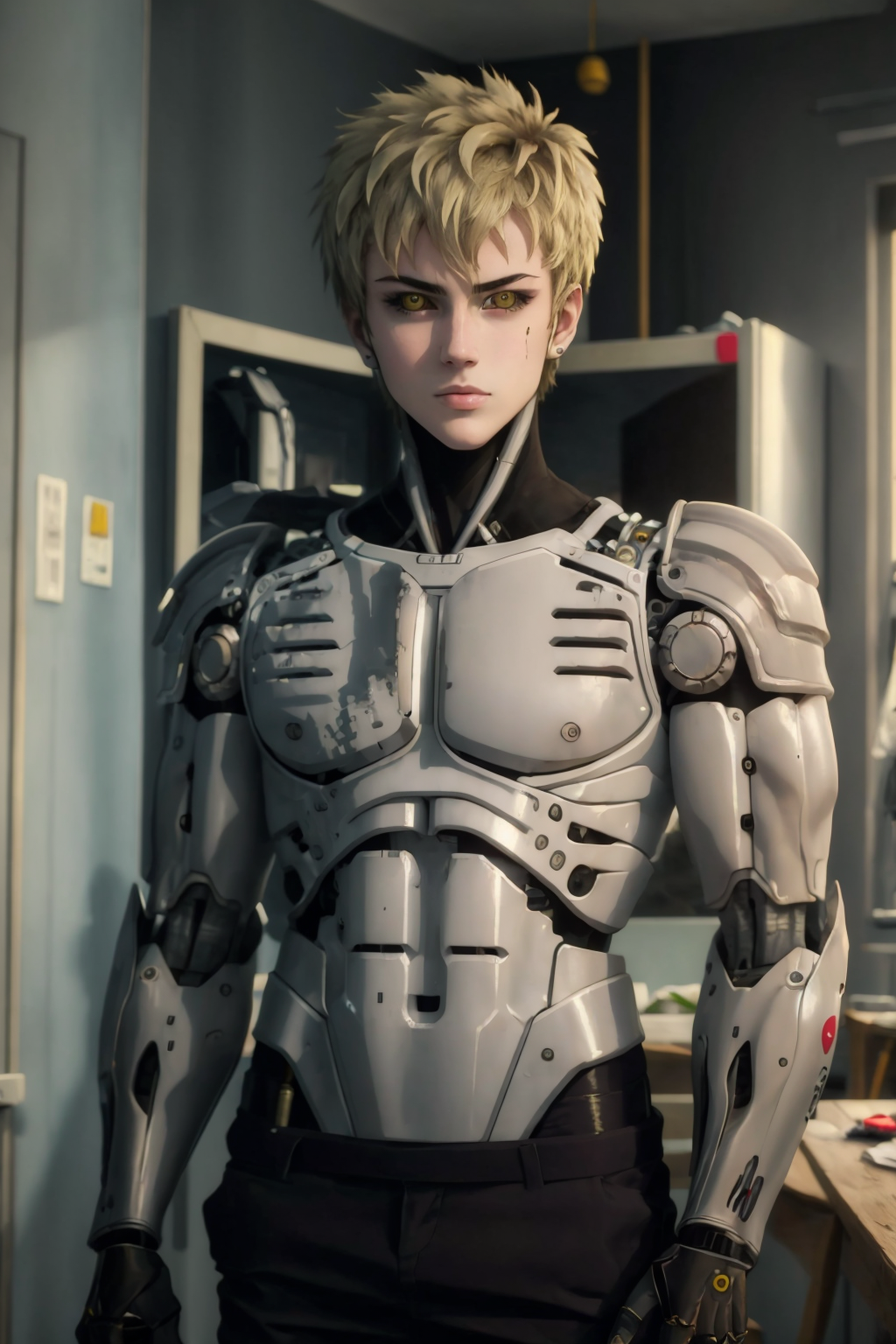 IronCatLoRA #6 - Genos | One Punch Man image by IronCatMan