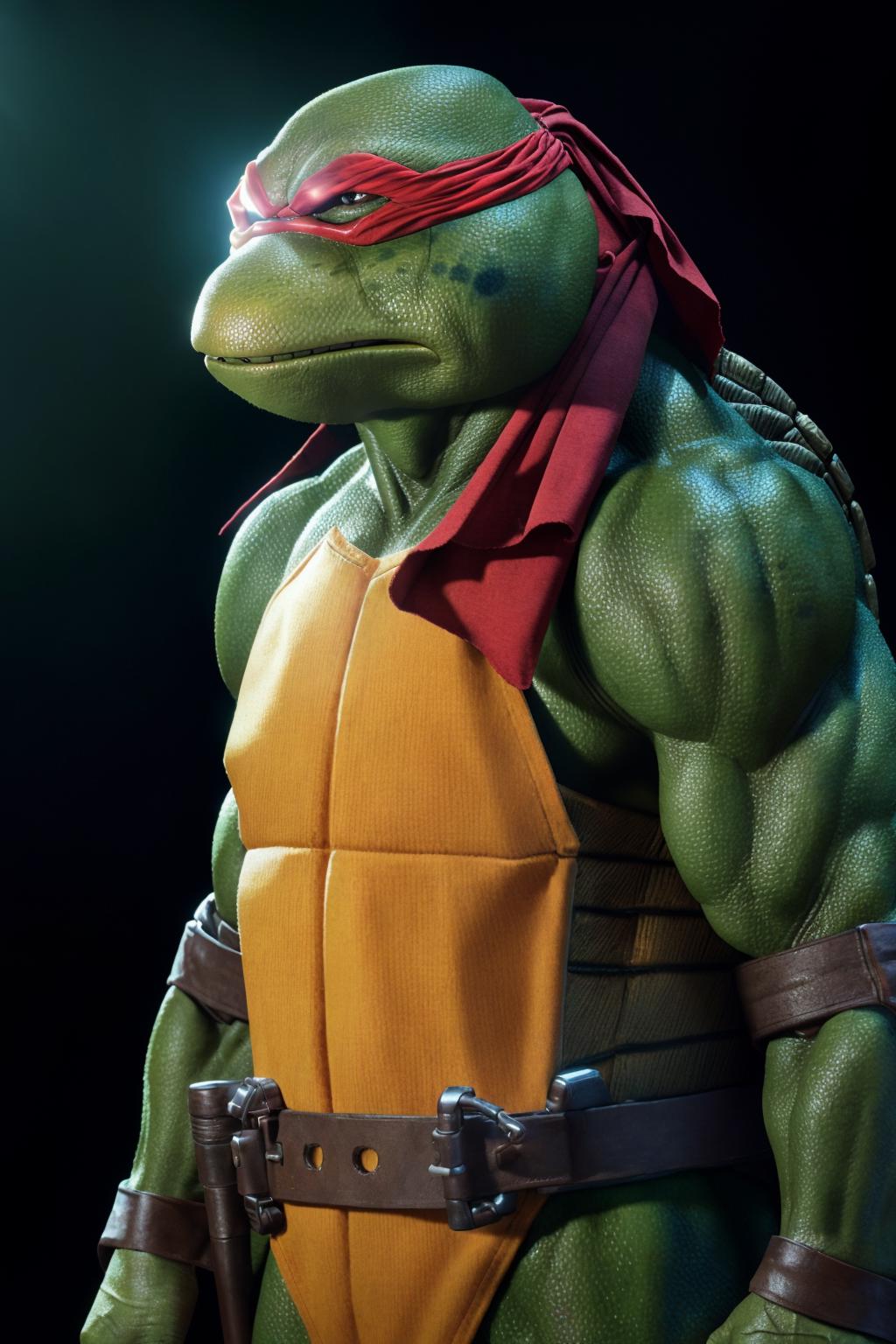 90s TMNT Raphael - Realistic image by ArchAngelAries