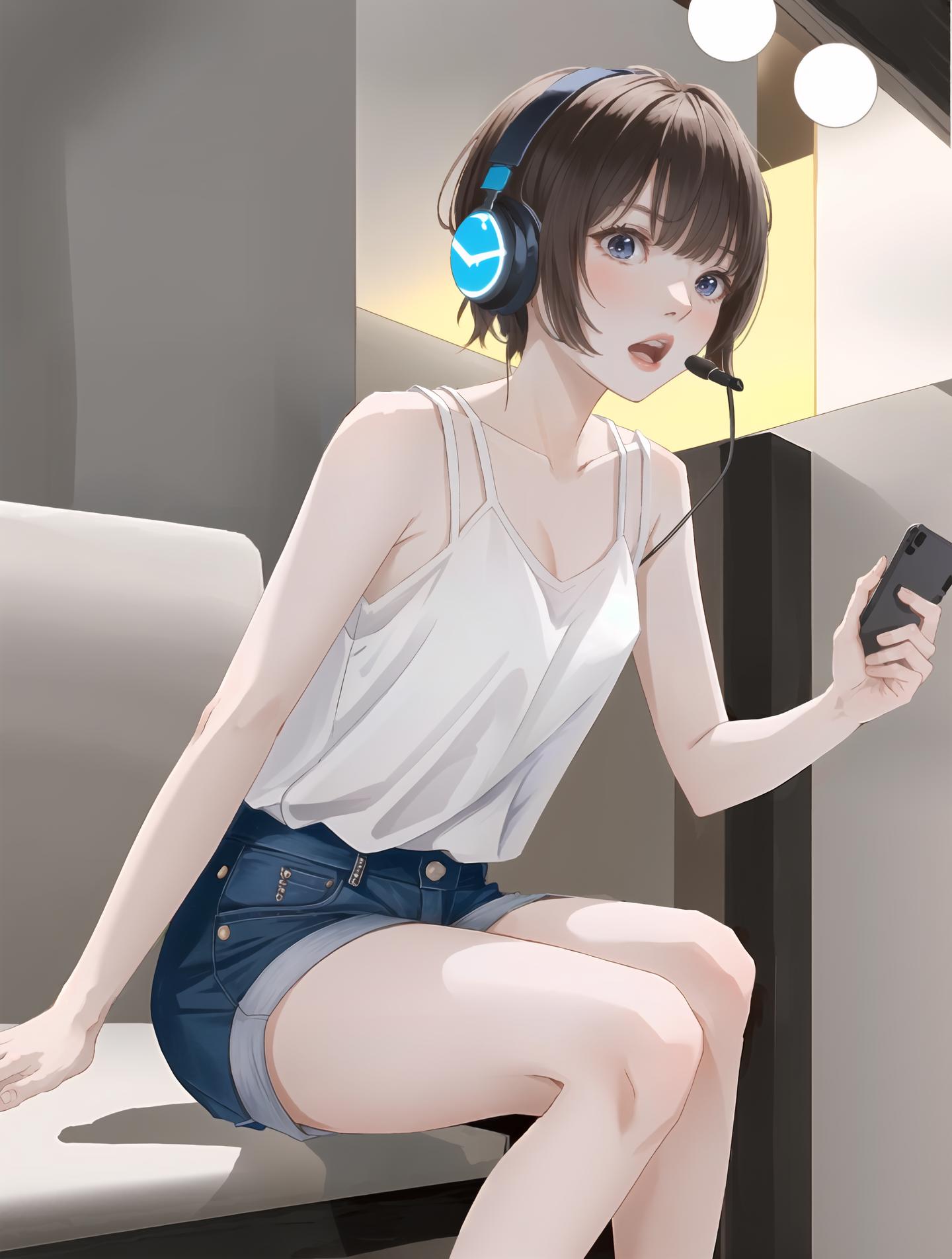 Burger-Mix [Soft Pastel Anime Model] image