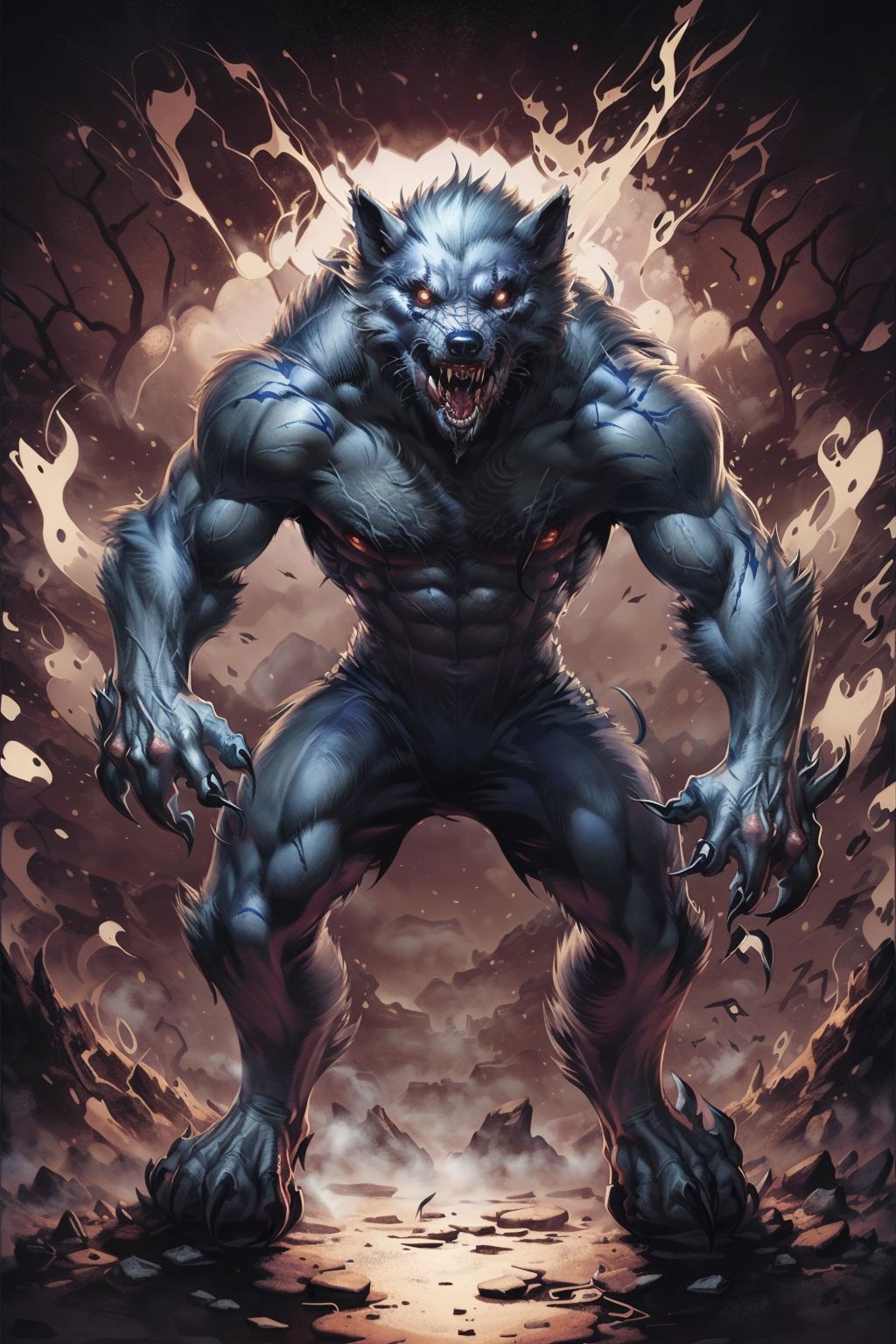 Werewolf [LoRA 1.5+SDXL] image by RalFinger