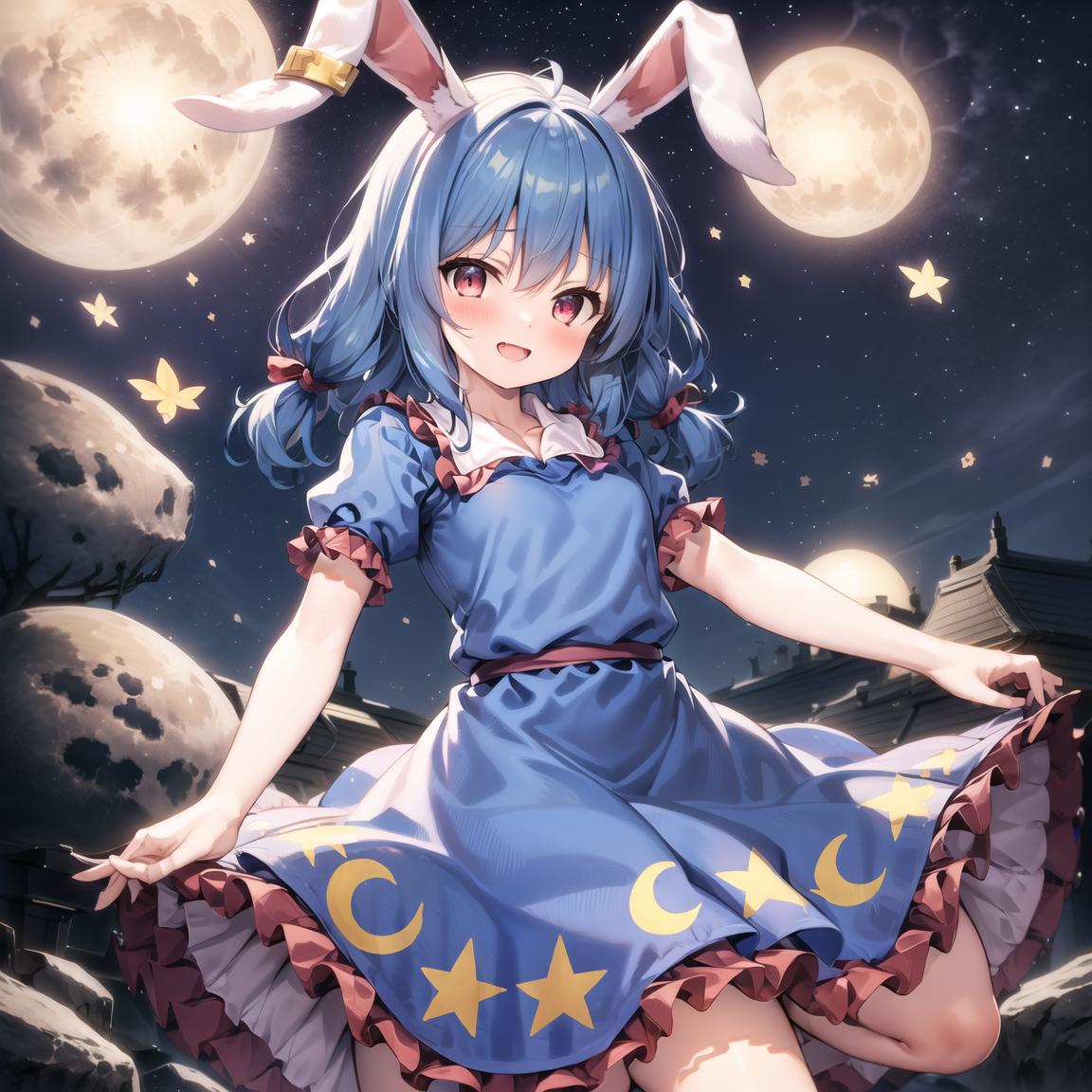 清蘭(Seiran) Touhou Project image by es2