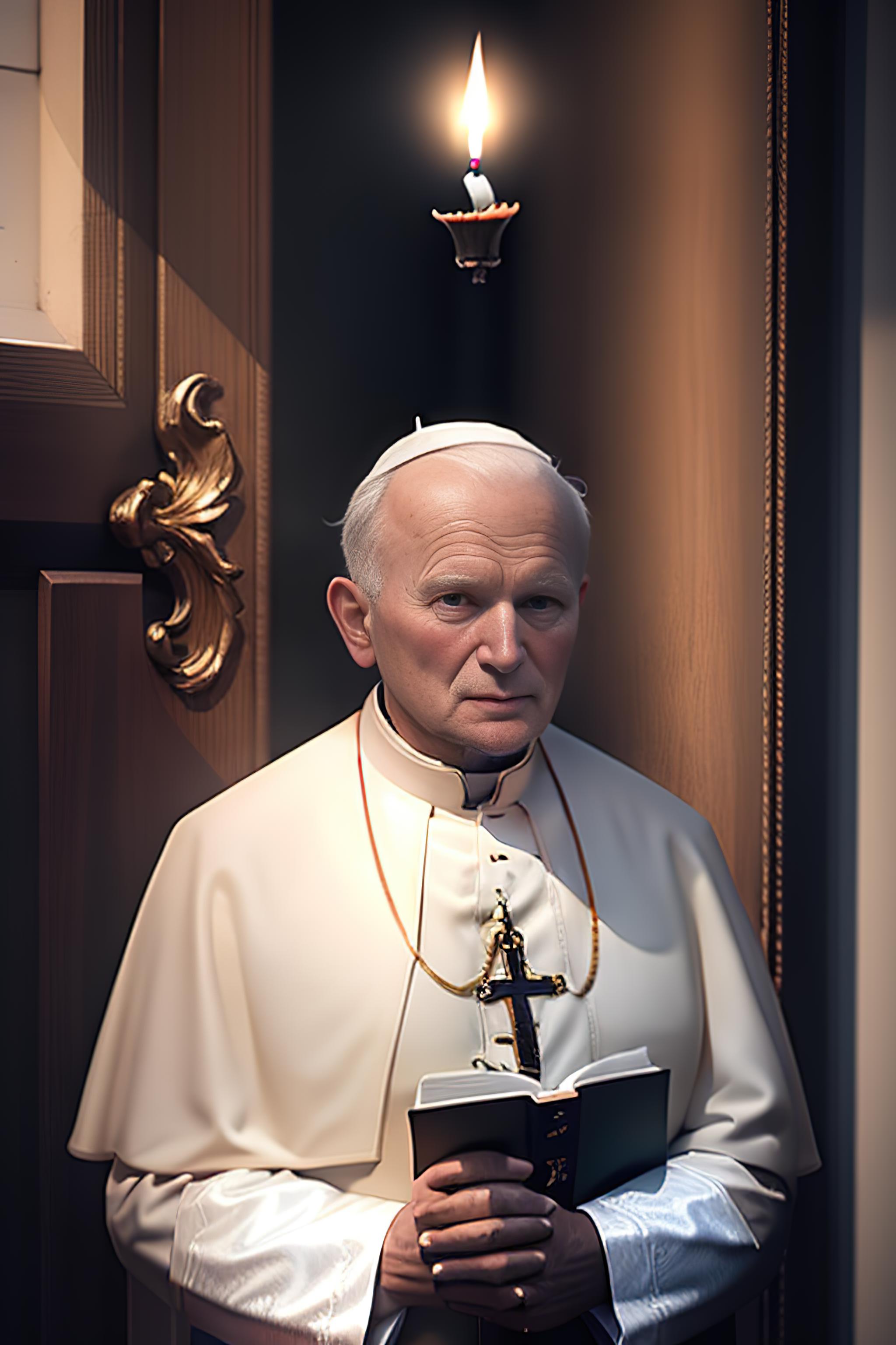 Jan Paweł II. Ex Pope John Paul II image by havv