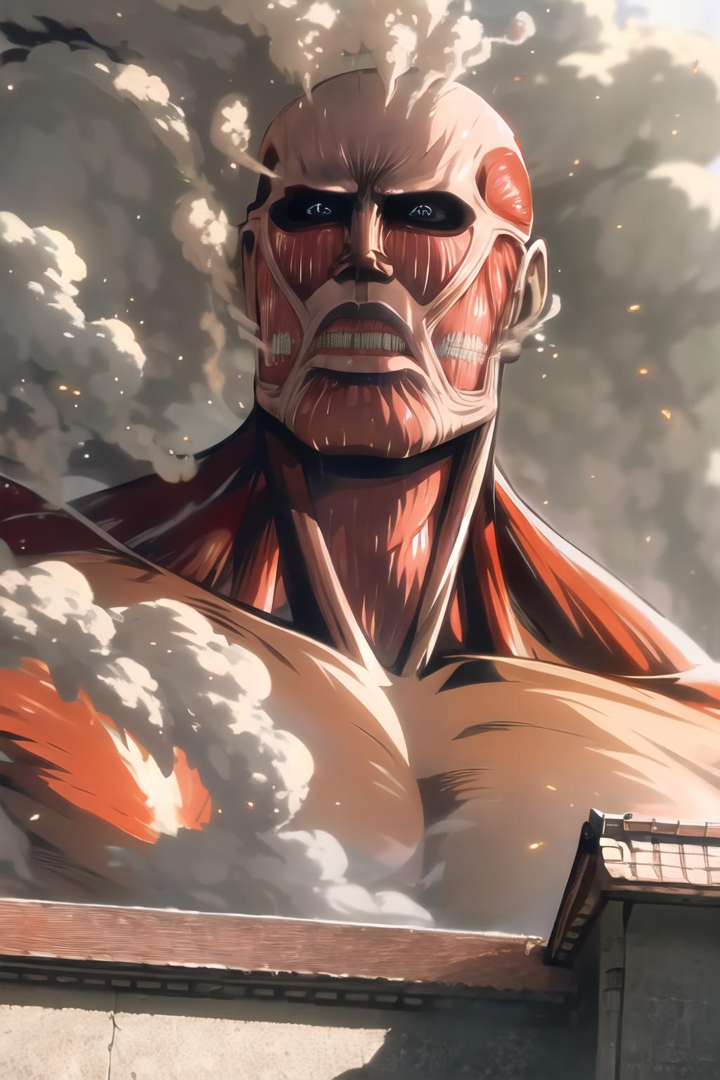 Colossal Titan - Attack on Titan image by psoft