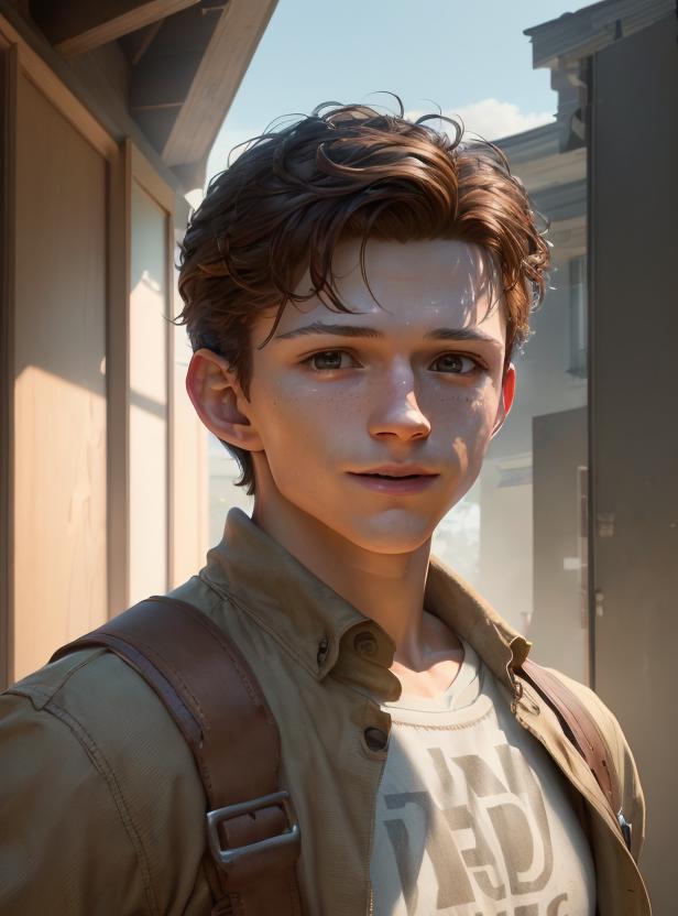 Tom Holland (ENHANCED) image by diffusiondesign