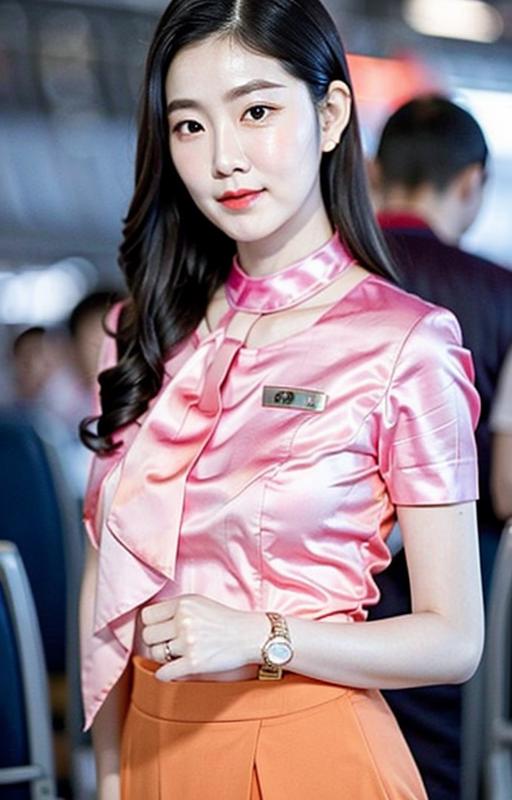 Cabin Crew/Flight Attendant/Air hostess  (Thai) image by gogobit347