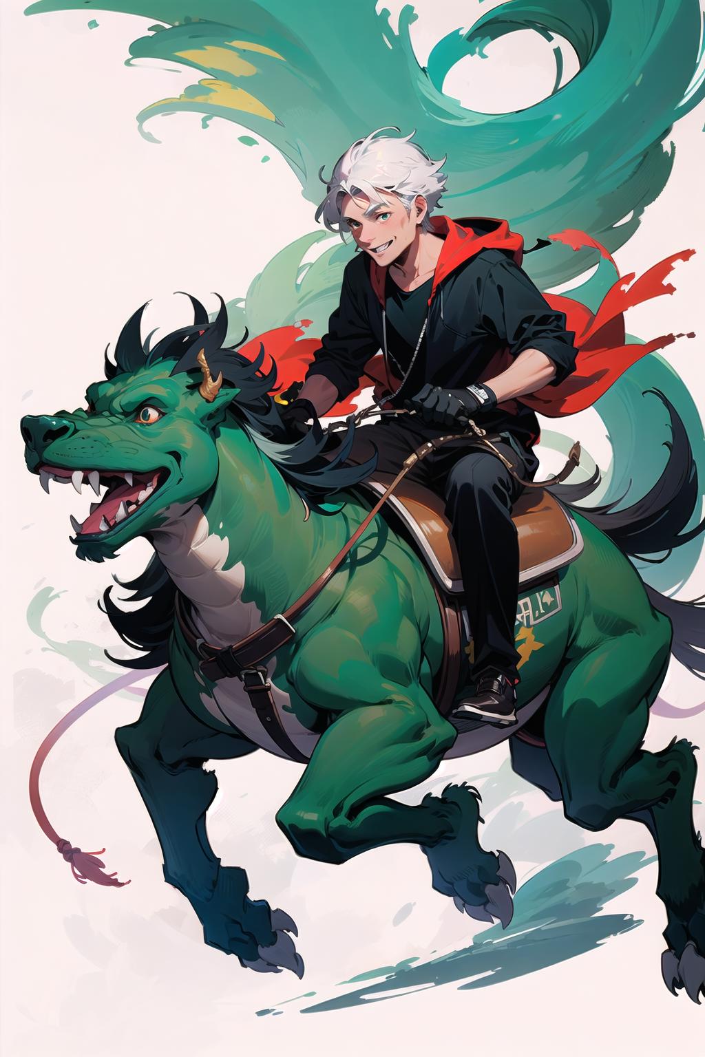 [LoRa] Riding Monster/怪獣騎士 Concept image by L_A_X