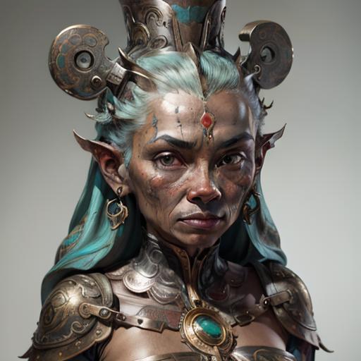 Realistic bronze art style image by comingdemon