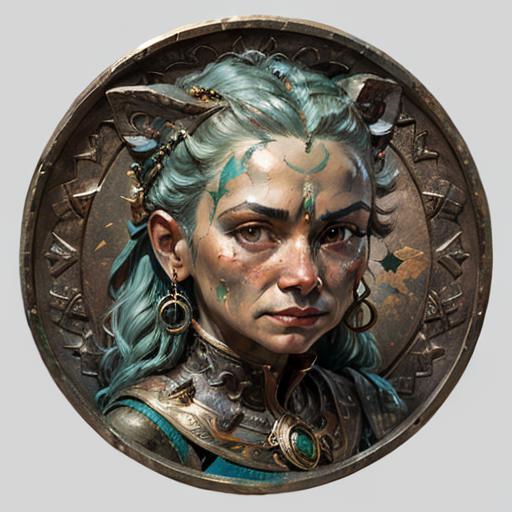 Realistic bronze art style image by comingdemon