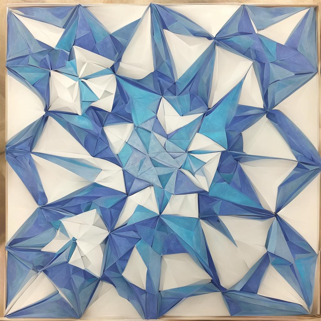Modern Origami Style 现代折纸风格 image by lx150211