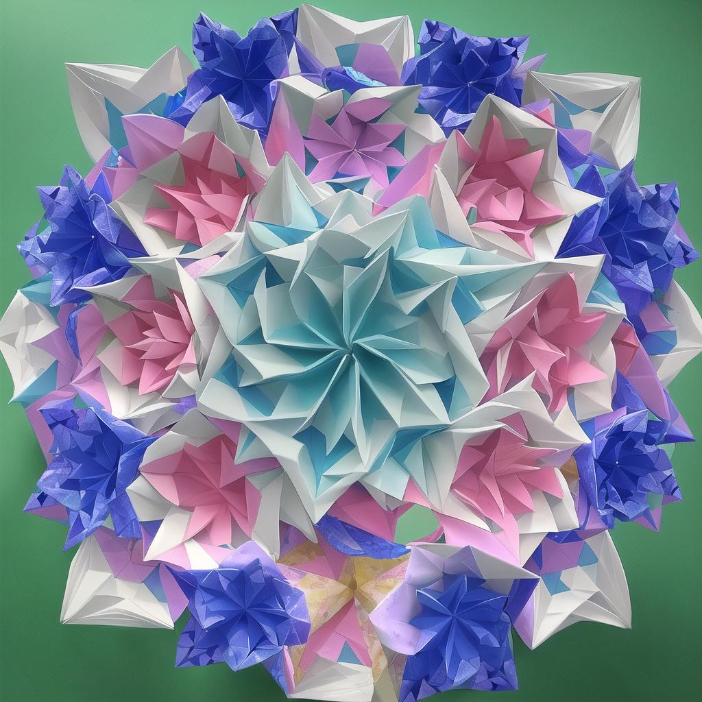 Modern Origami Style 现代折纸风格 image by lx150211
