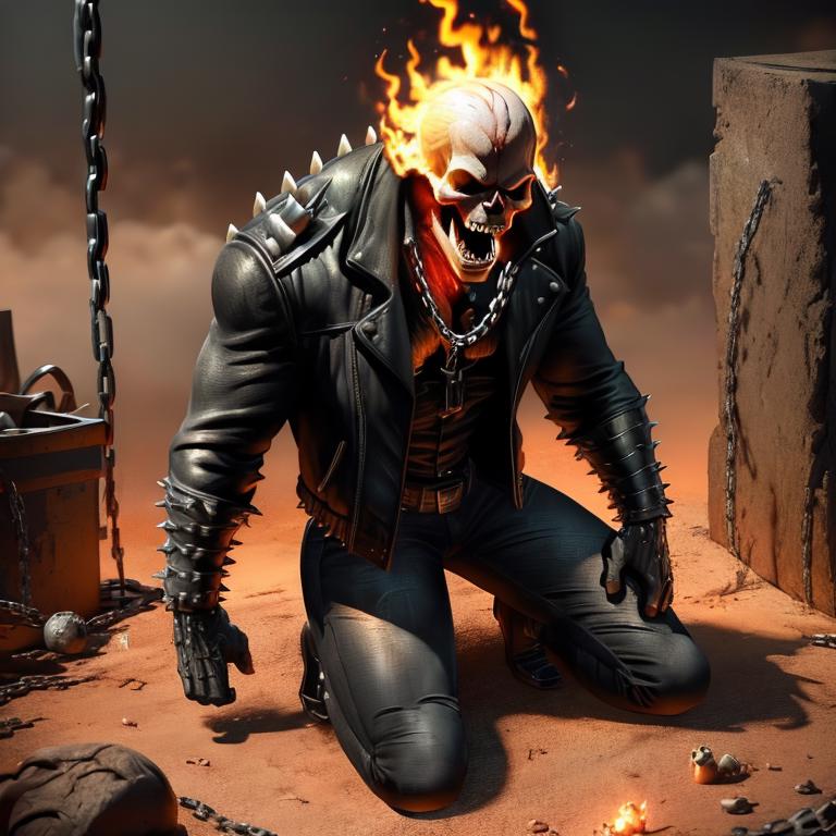 Ghost Rider image by crabeon