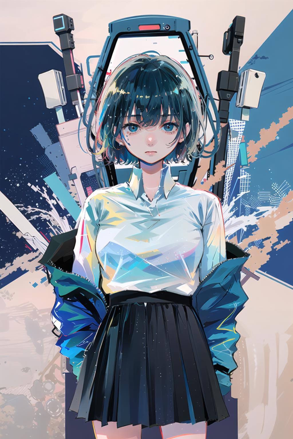 [LoCon/LoRA] Ultramarine/群青 Style image by L_A_X