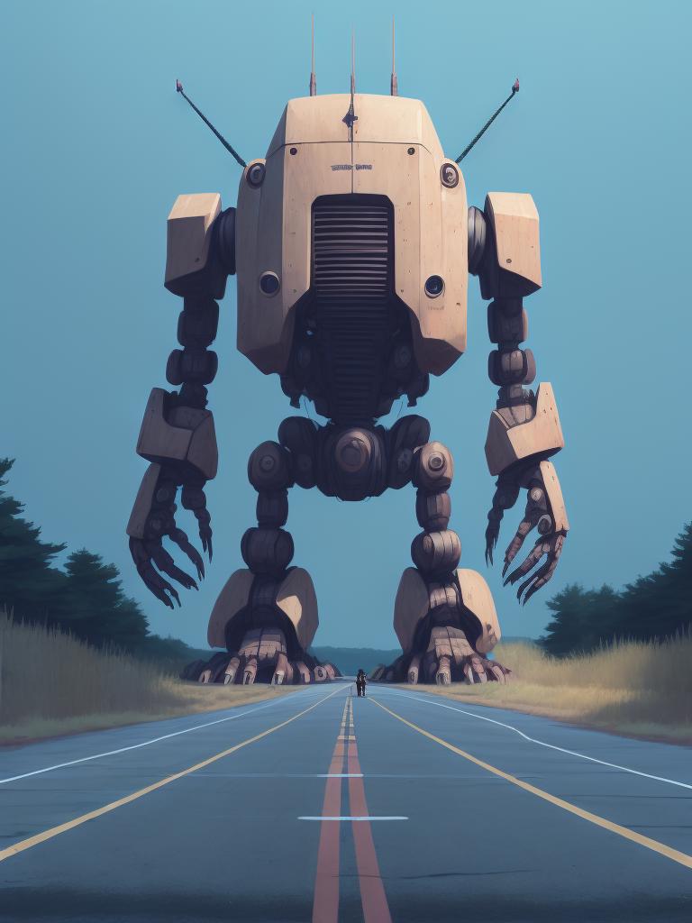 Simon Stålenhag Style image by Kappa_Neuro