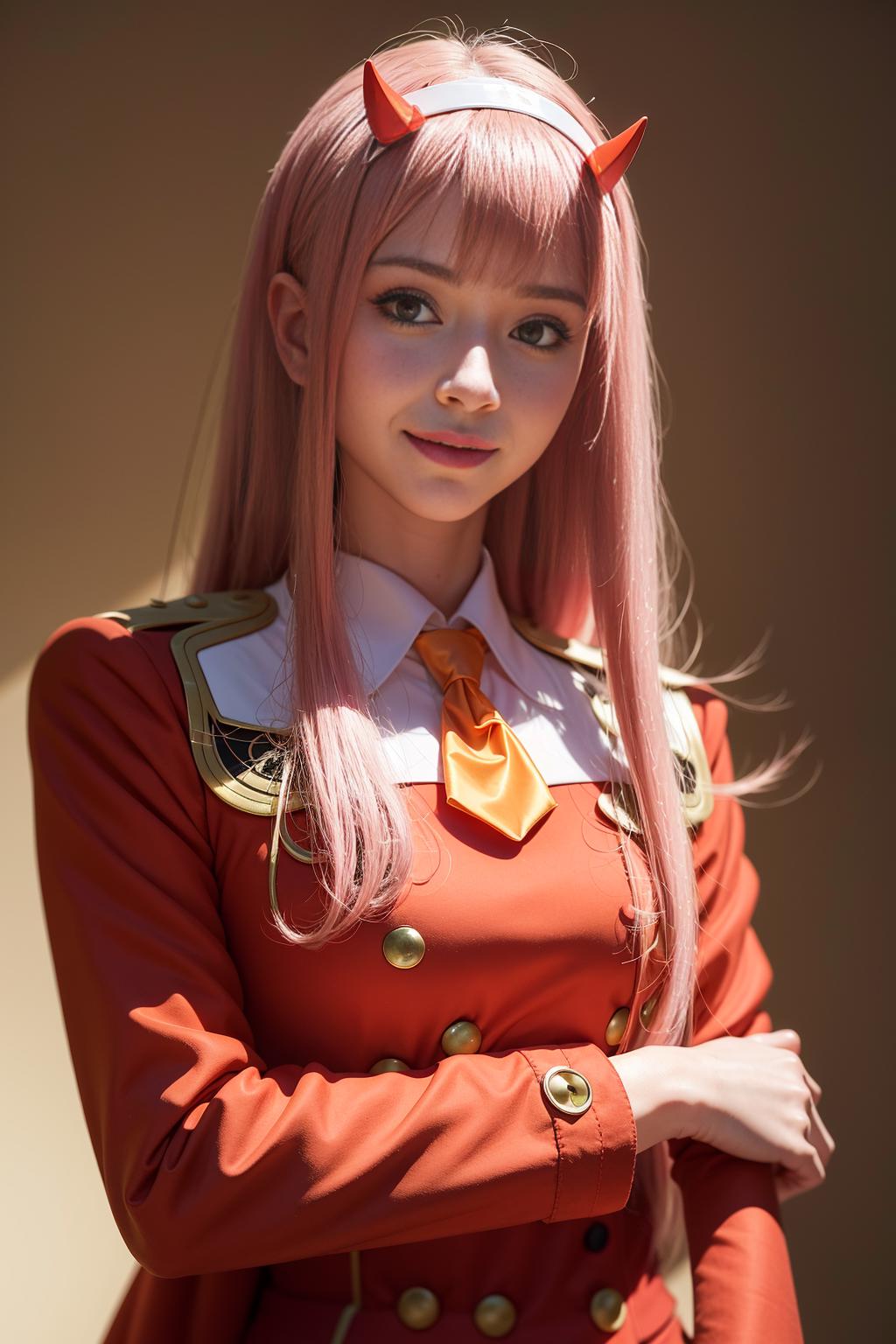 Zero Two (DARLING in the FRANXX) LoRA image by 12user34kn276
