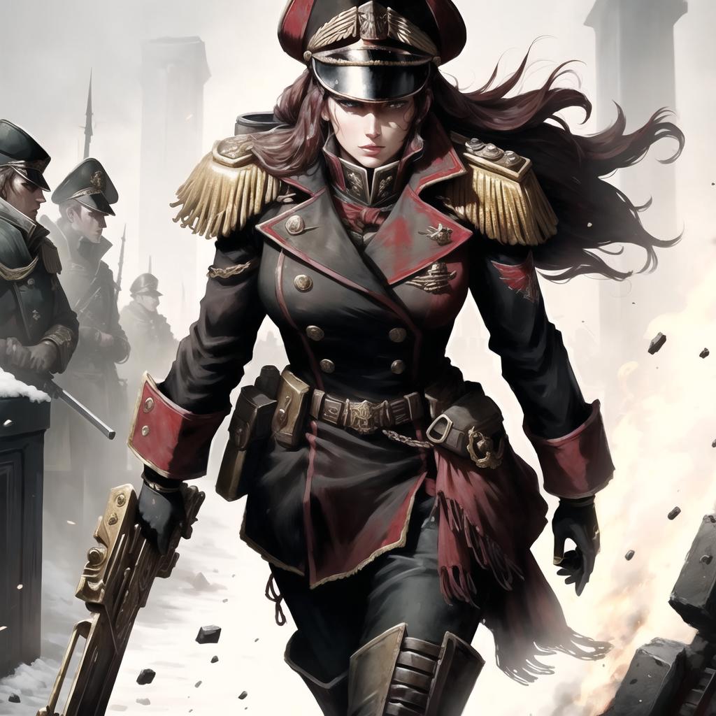 Warhammer 40k Commissar image by Wilou1428