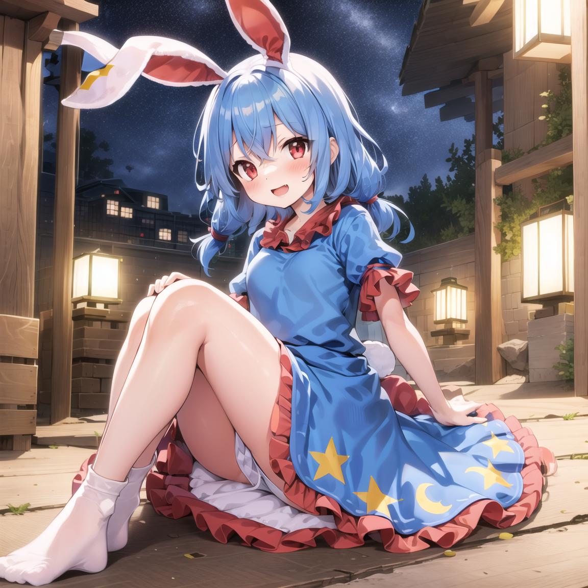 清蘭(Seiran) Touhou Project image by es2