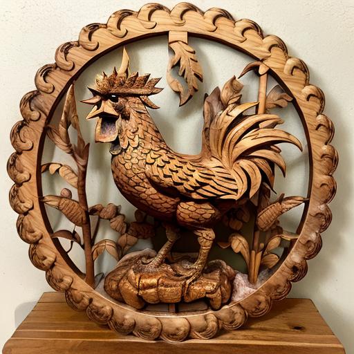 Realistic wood carving art style image by comingdemon