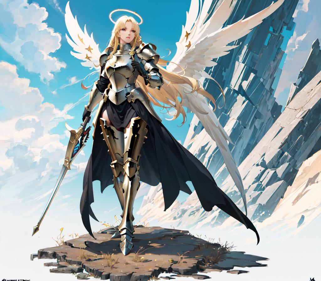 Angelic Wairrors (Valkyrie, Paladin, Priestess) image by Handsomearmor