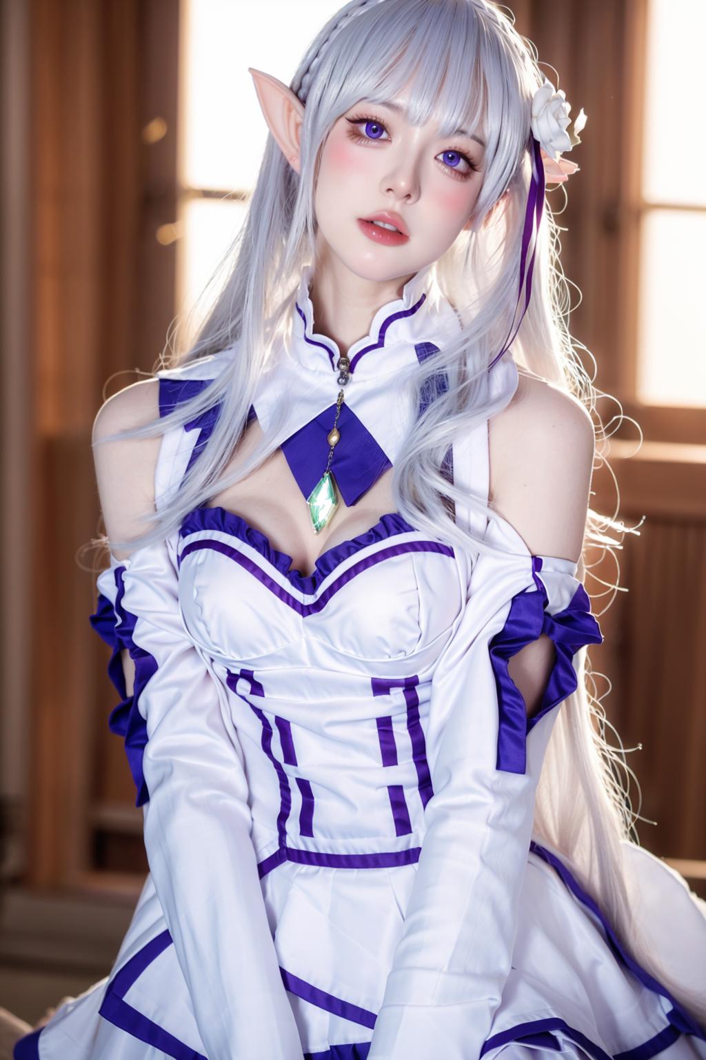 Emilia(Re:Zreo) | Realistic LORA image by jappww