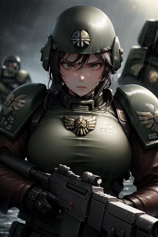 Warhammer 40k Imperial Guardsman image by halo