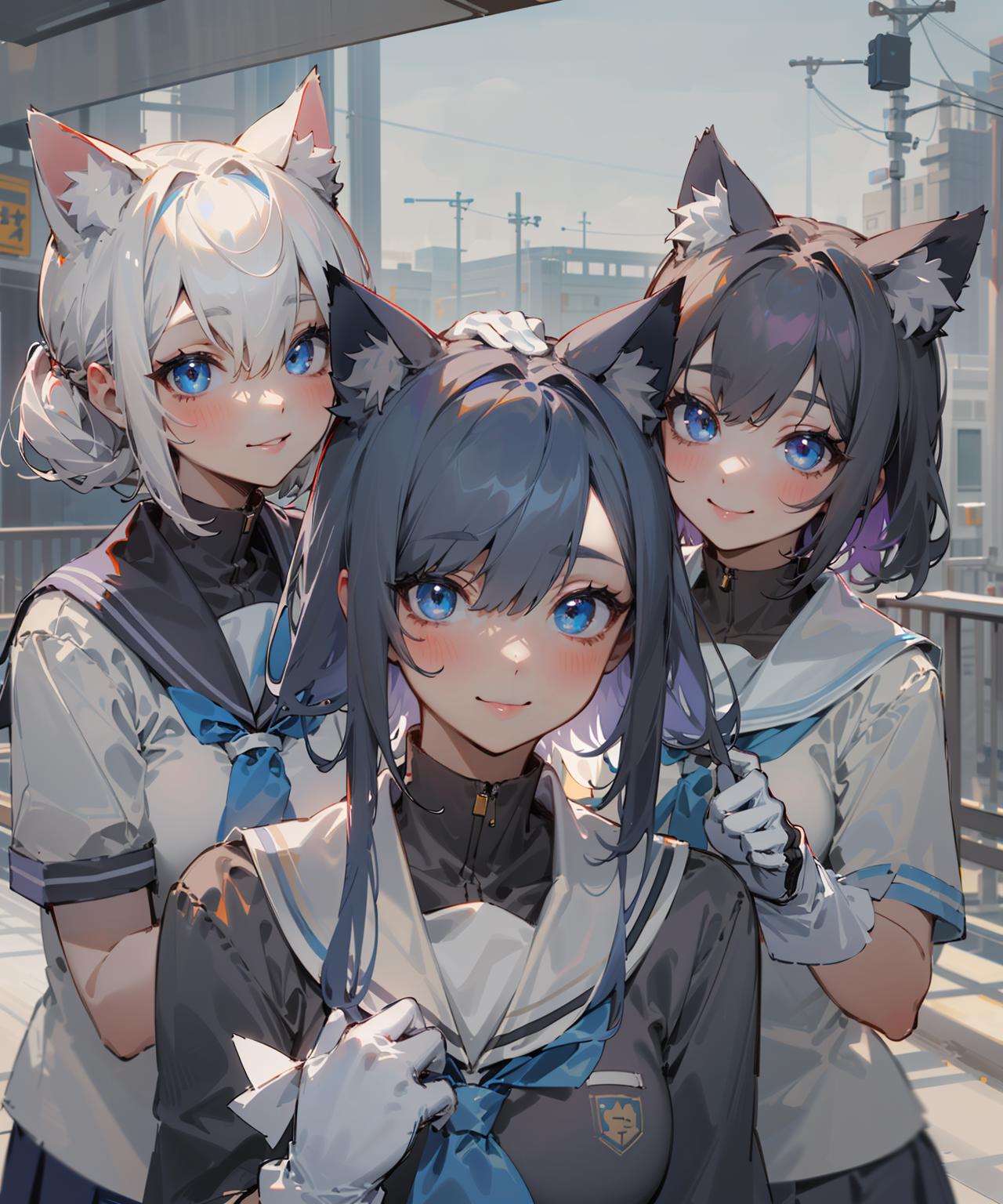 Beauty Trio Poses Pack image by pizzagirl