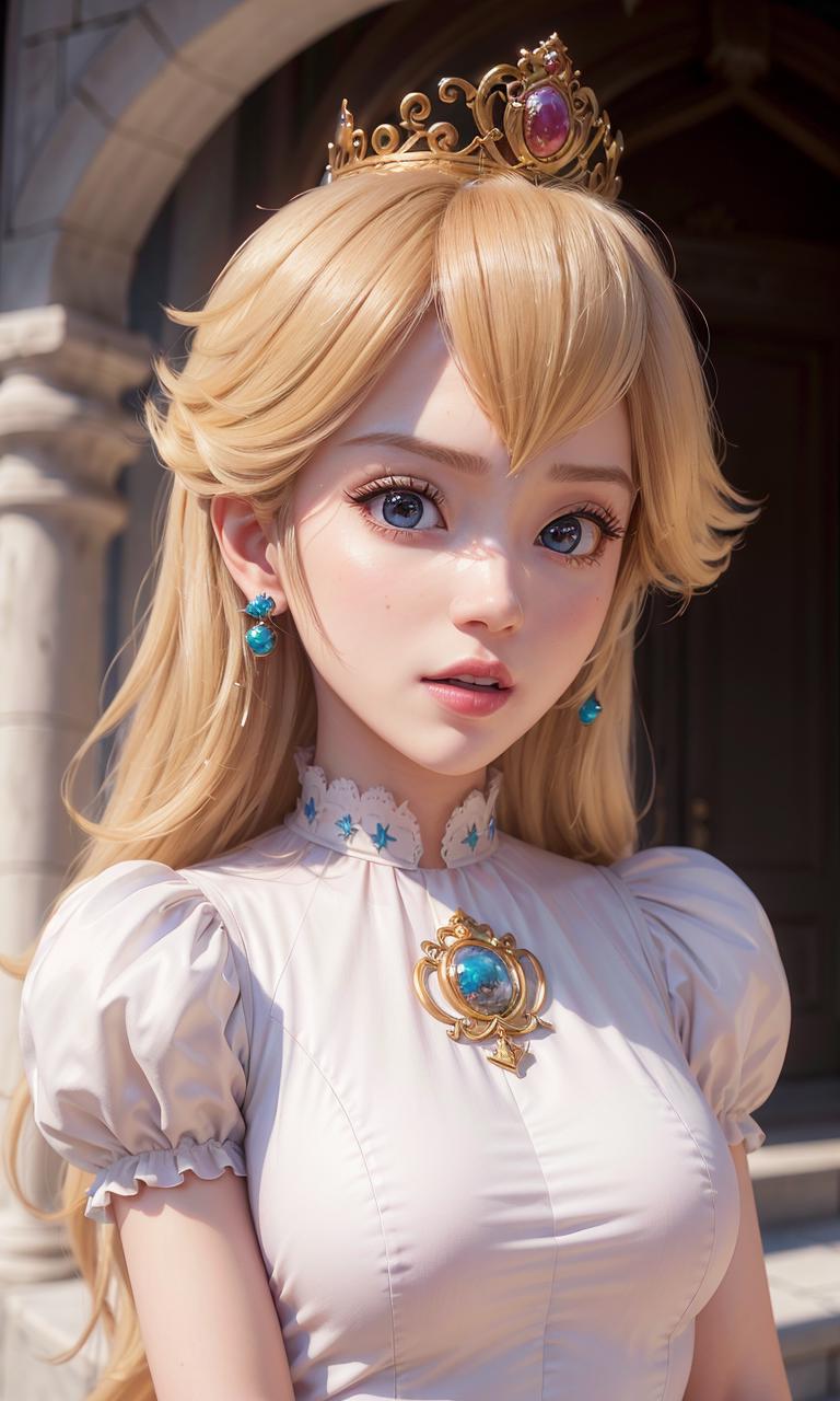 Princess Peach (Mario Movie) image by Cisney_Gassai