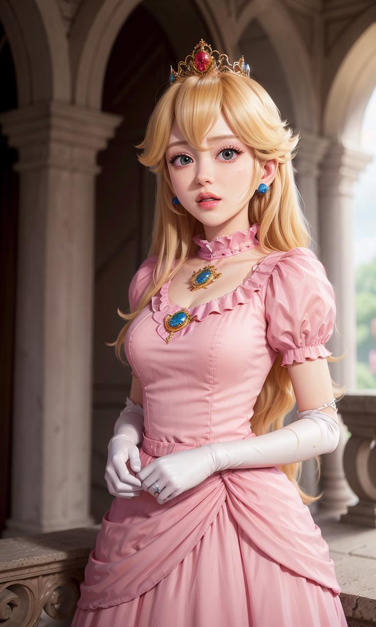 Princess Peach (Mario Movie) image by Cisney_Gassai