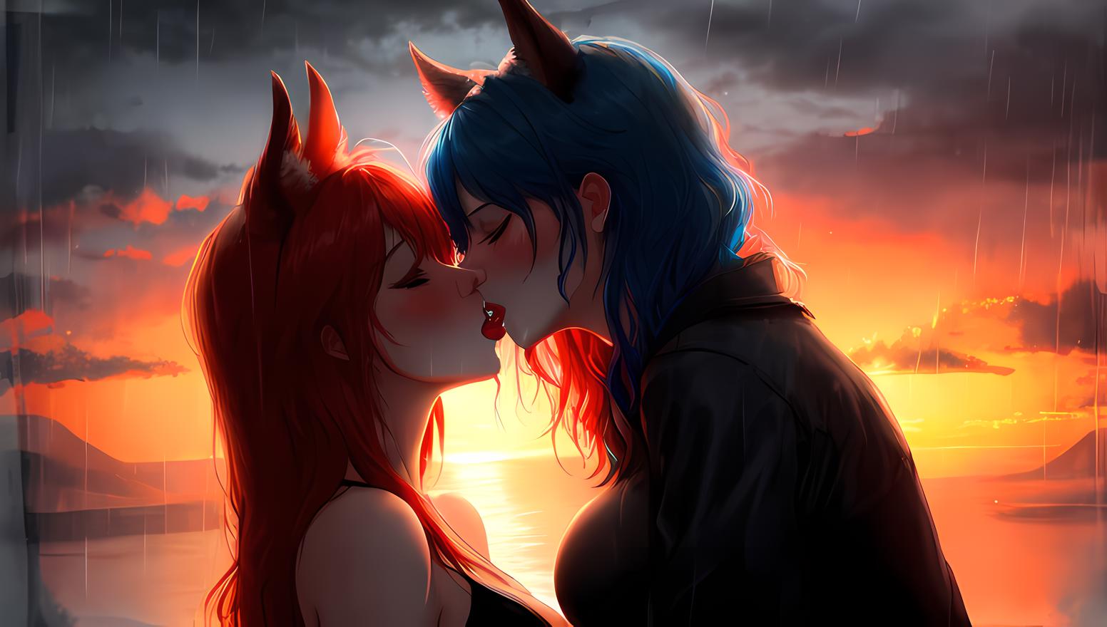 Anime Kisses image by Feral