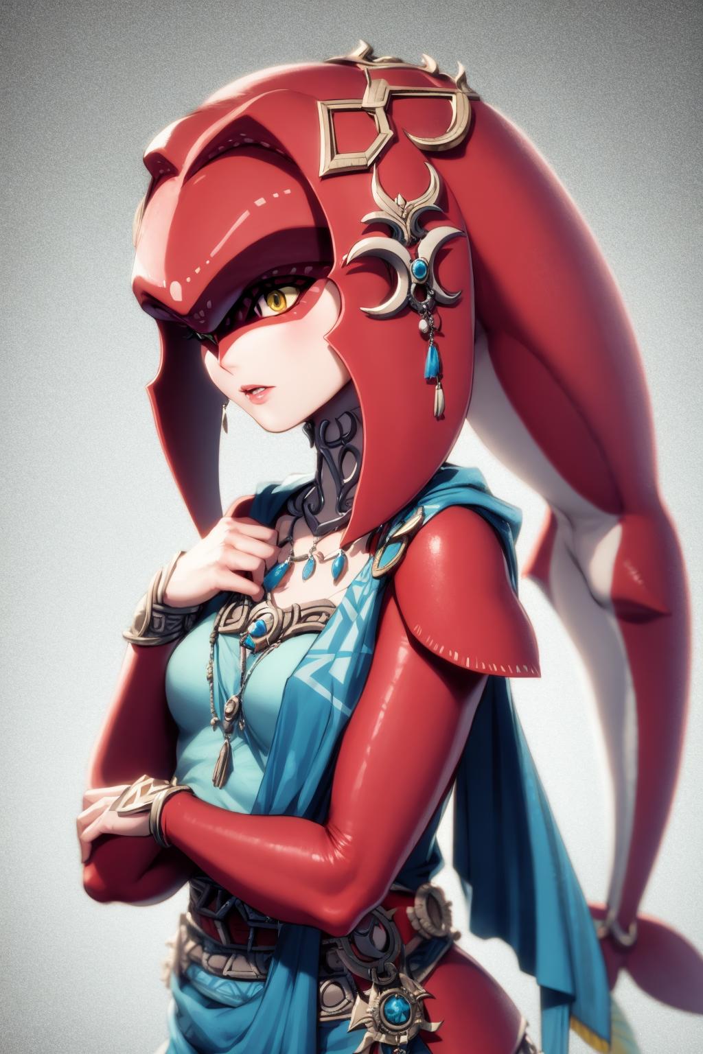 AI model image by silvermoong